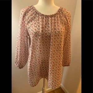 Matilda Jane spring, sheer floral, size M